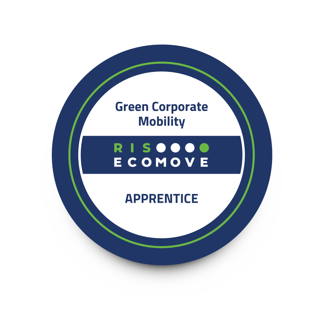 RIS ECOMOVE Corporation badge Apprentice